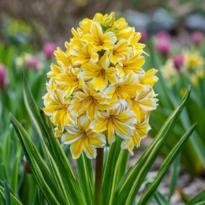 Гиацинт Кримсон Тайфун купить по цене от 2099р. в интернет-магазине «Посадика» с доставкой почтой в в Боровичие и по всей России – [изображение №1].