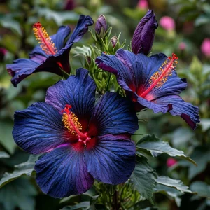 Гибискус Саншайн Кисс купить по цене от 450р. в интернет-магазине «Посадика» с доставкой почтой в в Боровичие и по всей России – [изображение №1].